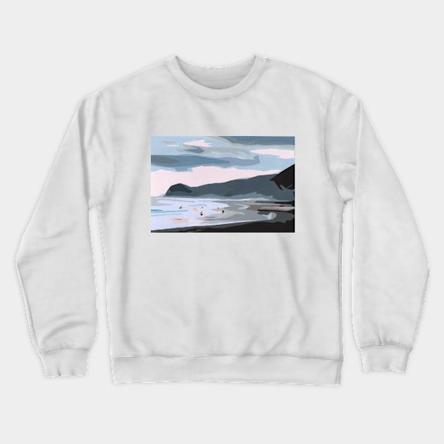 Dusk Crewneck Sweatshirt by HeloBirdie